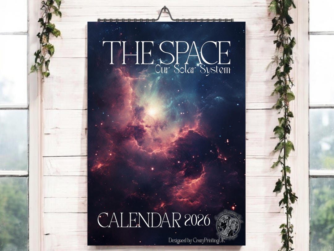 Space Calendar 2026-planet Calendar 2026-universe Lover-gifts for ...