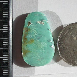 20.7 ct. (30.5x19x4.5 mm) 100% Natural Apache Variscite Cabochon, Gemstone, # 1EW 86