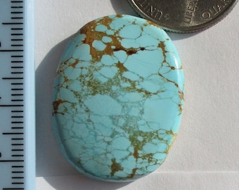 43.5 ct. (32x25x6.5 mm) 100% Natural High-Grade Web Ammaroo (Australian) Turquoise, Cabochon Gemstone, # KR 07