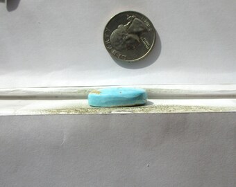 25.7 カラット (25x18x7 mm) 100% 天然ロイストン ターコイズ