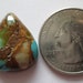 16.40 ct. 100% Natural Royston Turquoise Cabochon Gemstone, # 1BG 015