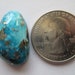 24.40 ct. Stabilized Persian Turquoise Cabochon Gemstone with Pyrite, 1BI 034