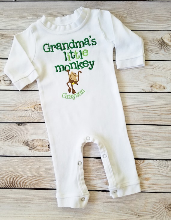 personalized baby boy romper