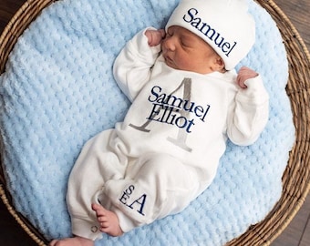 Baby boy coming home outfit first birthday outfit newborn boy going home outfit baby boy gift baby boy clothes