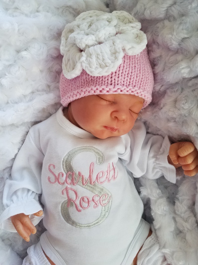 Baby Girl Coming Home Outfit Newborn Baby Girl Personalized Etsy