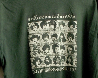 Vintage Ned's Atomic Dustbin Concert Tee, 1995 BrainBloodVolume Tour, XL