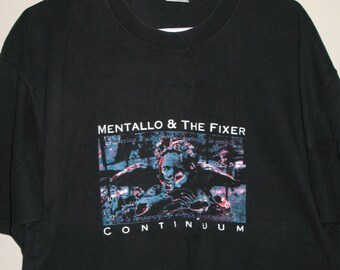 Vintage Mentallo & The Fixer Concert T-Shirt, 1995 Tour XL