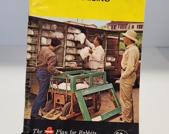 1964 &quot;Commercial Rabbit Raising&quot; an Albers Publication Paperback