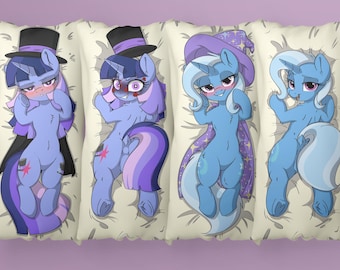 Trixie and Flawless body pillow Dakimakura SFW + NSFW