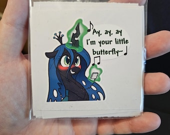 Queen Chrysalis waterproof vinyl sticker