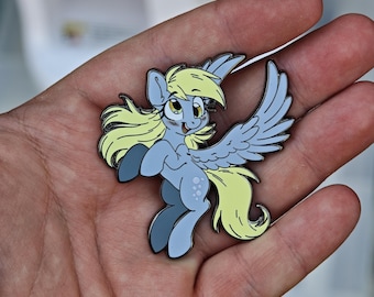 MLP Pony Enamel Pin Badge Derpy Hooves