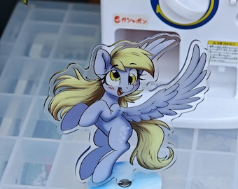 Derpy MLP Pony Spinning Acrylic Standee