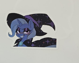 Goth Trixie Lulamoon vinyl sticker