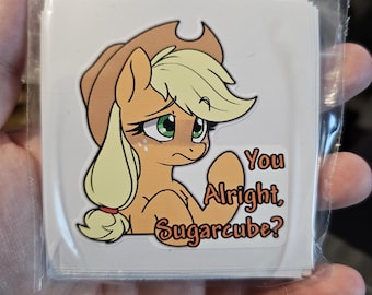 Applejack waterproof vinyl sticker