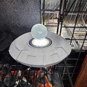 3d printed Gray Holotable 1:12 scale