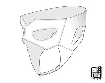 FALKE oder Sam hinkull Maske im Captain America Stil