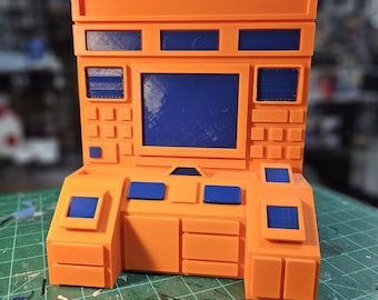 3d printed Main Computer. For 1/18-1/12 Scale figures and dioramas.