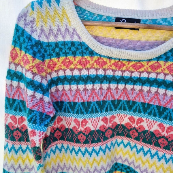 Fairisle Sweater - Etsy