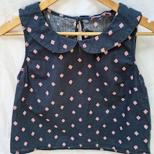 peter pan collar top