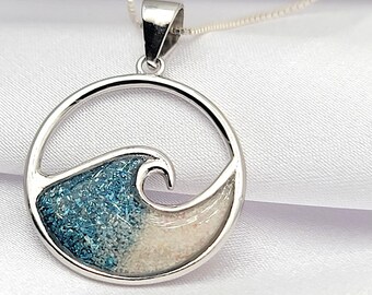 Wave Necklace - Etsy