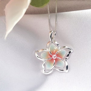 Sterling Silver Hawaiian Necklace 