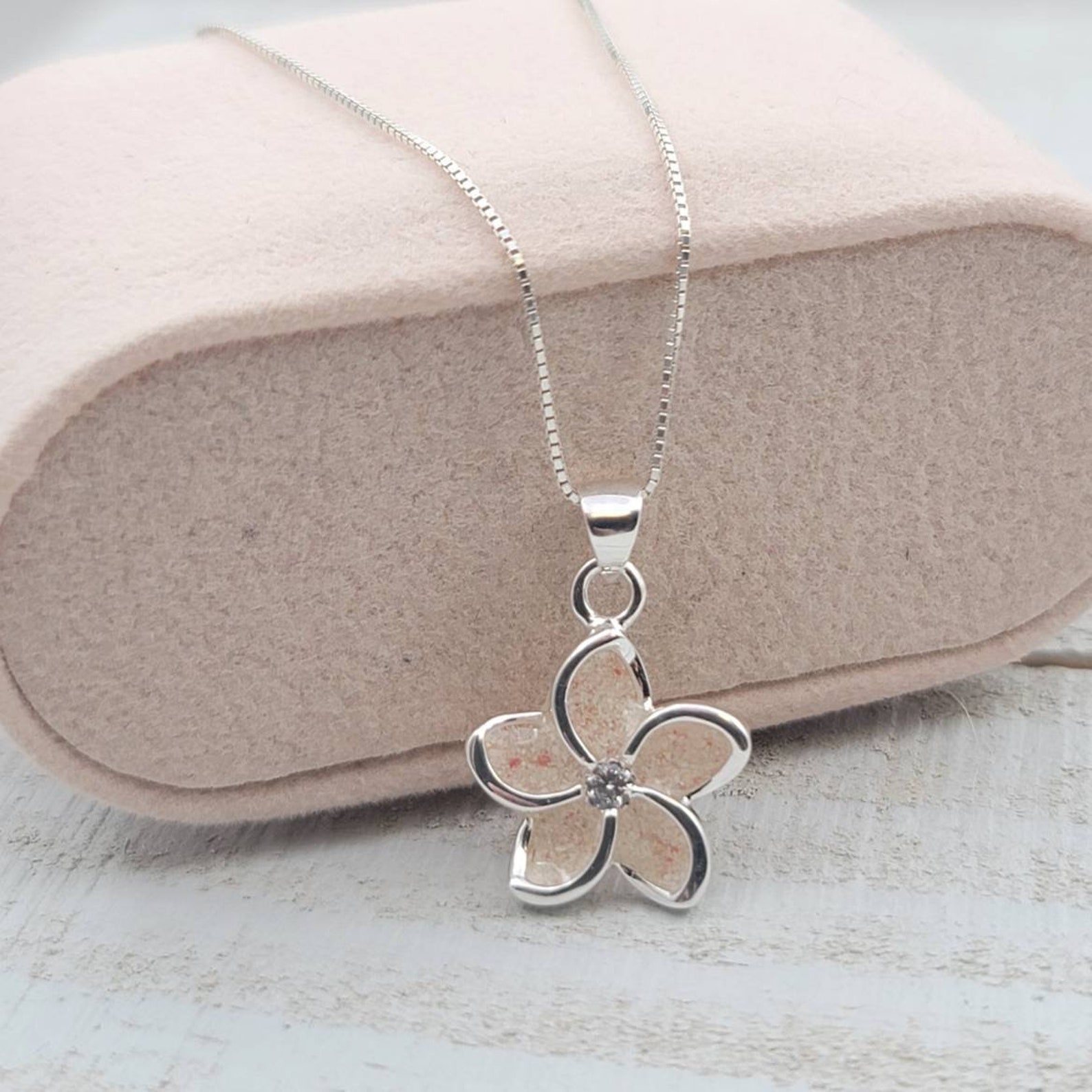 Plumeria Necklace Hawaiian Jewelry Flower Pendant Bahamas Etsy