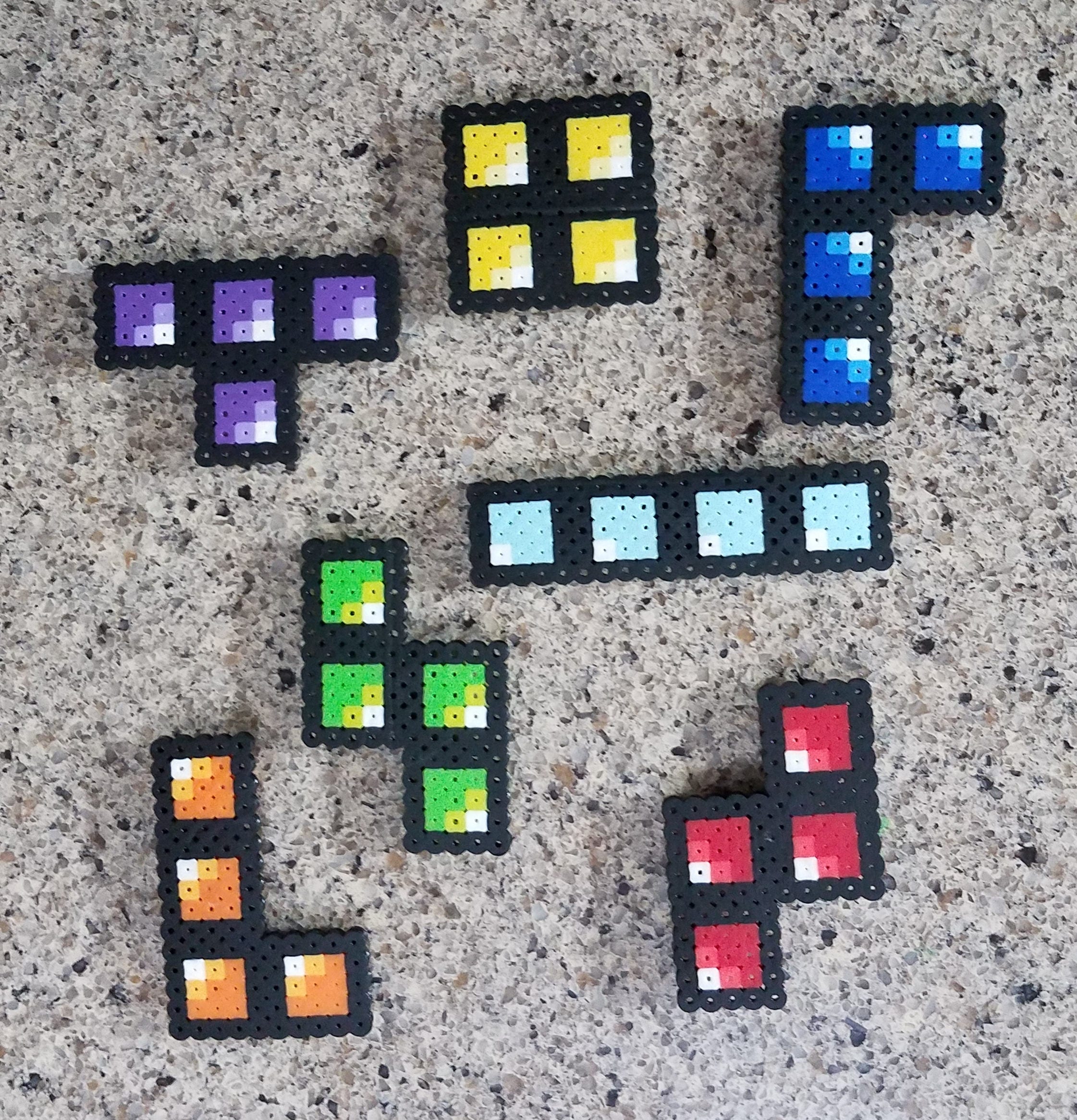 Tetris Fuse Bead Patterns perler Beads 