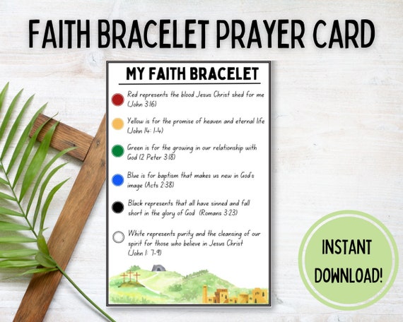 This simple guide comes packaged with each Enamel Charms Salvation Bracelet.  Equip kids to pres… | Bible lessons for kids, Wordless book, Kids sunday  school lessons