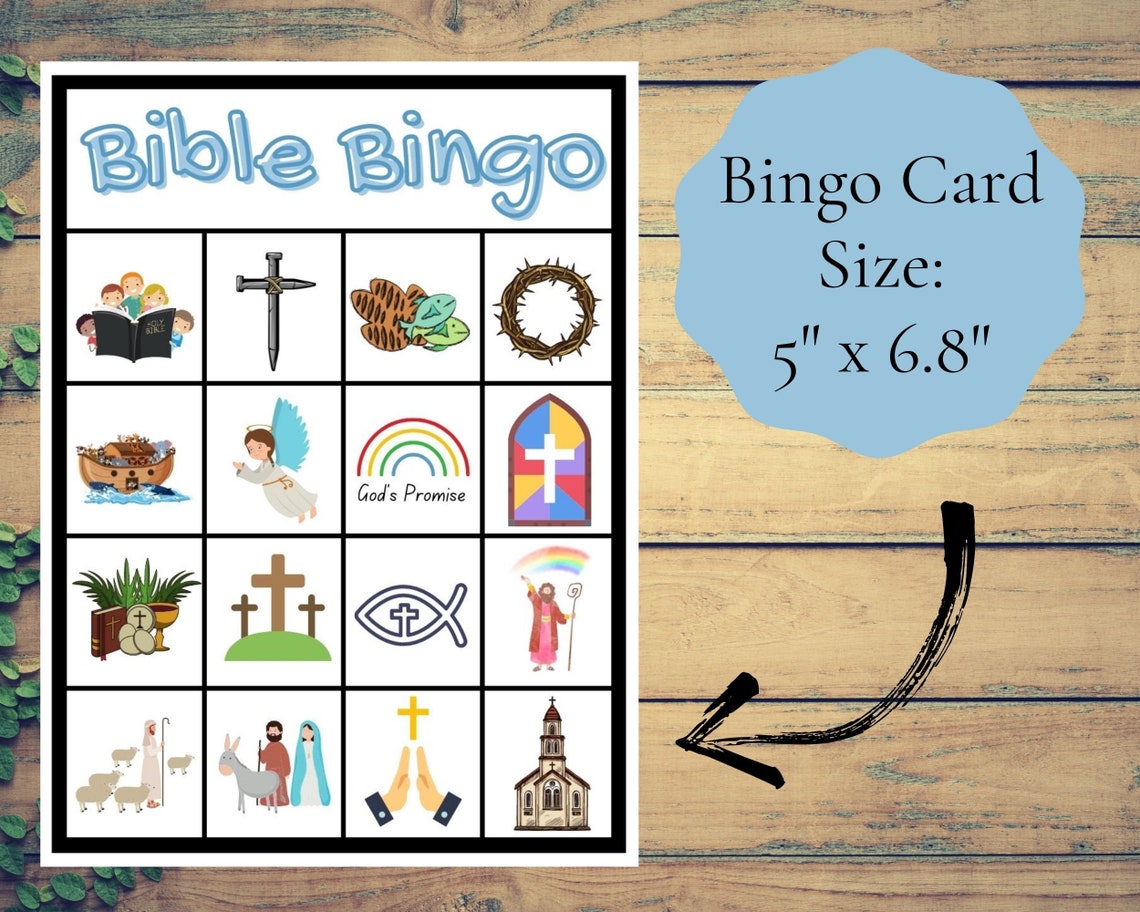 Printable Bible Bingo Game Instant Download Bible Bingo Game Church Printable Bible Bingo Game Instant Download Bible Bingo Game Church