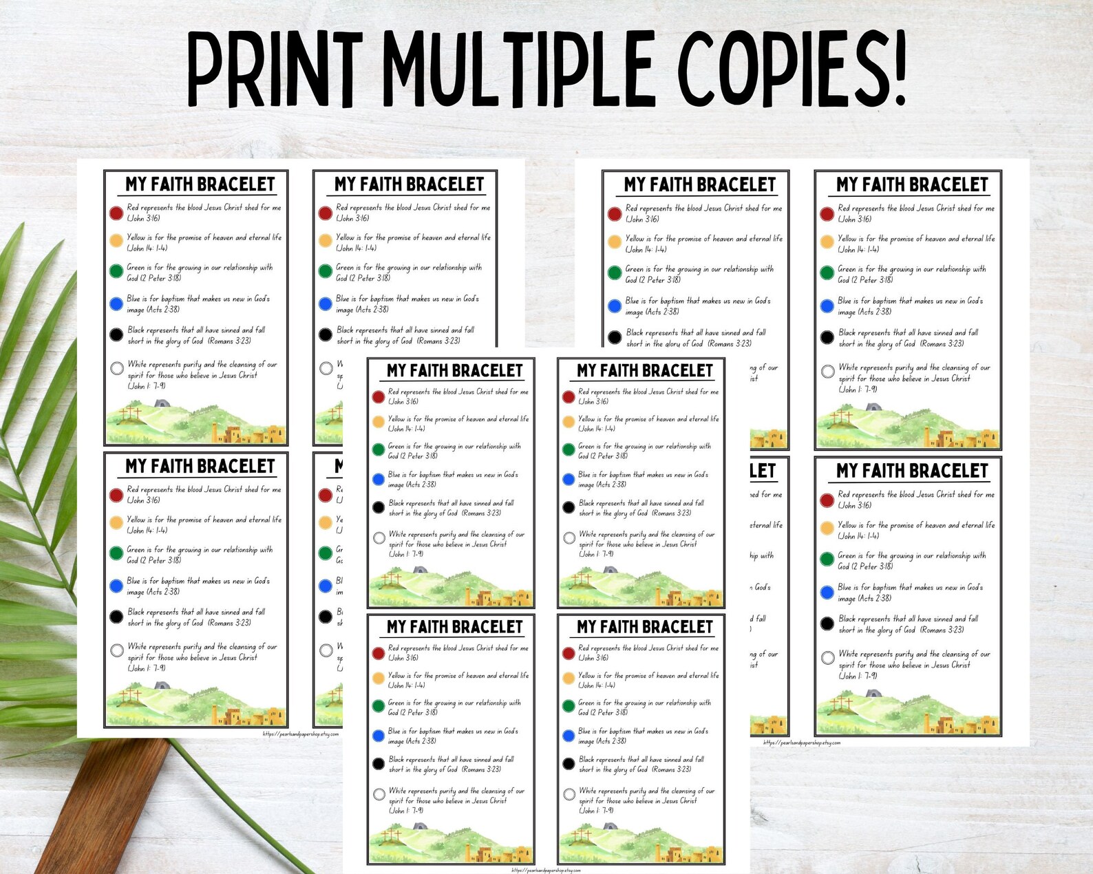 Printable Faith Bracelet Prayer - Il 1588xN.4655672171 Fd4p 