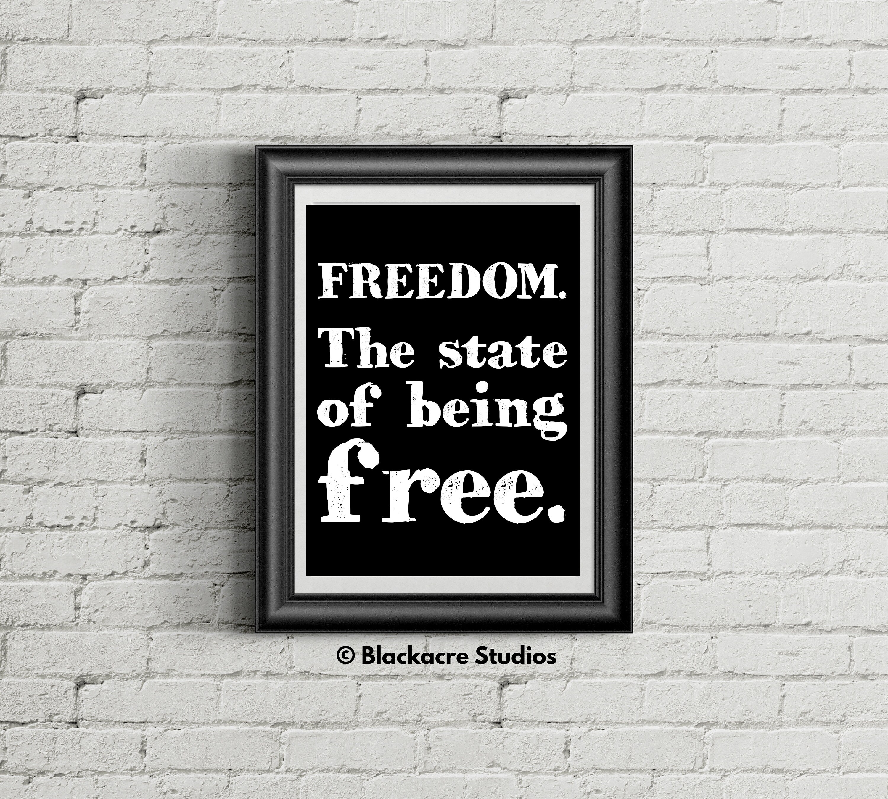 Libertad Freedom Definition Law Office Art Law School Etsy