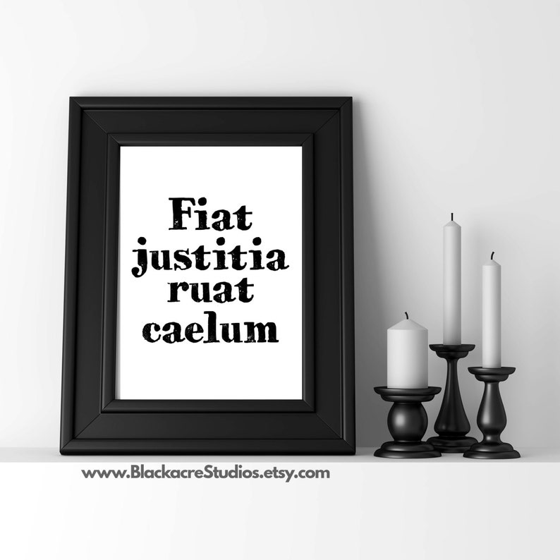 Fiat justitia ruat caelum