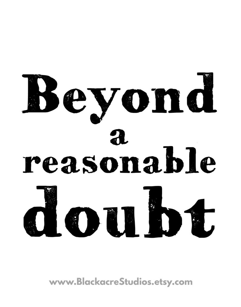standard of proof proof beyond a shadow of a doubt standard of proof proof beyond a shadow of a doubt