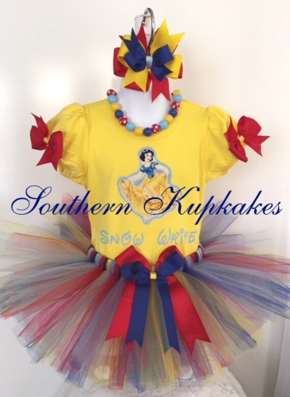 snow white tutu set