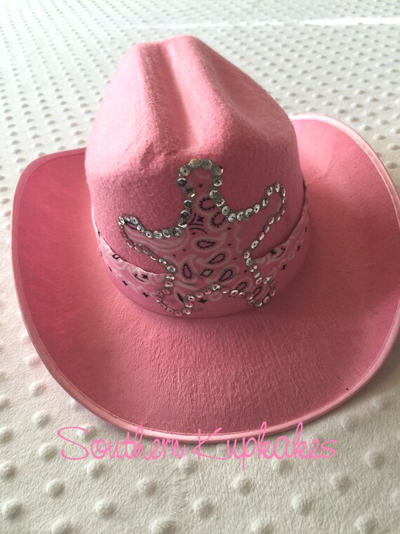toddler girl pink cowboy hat
