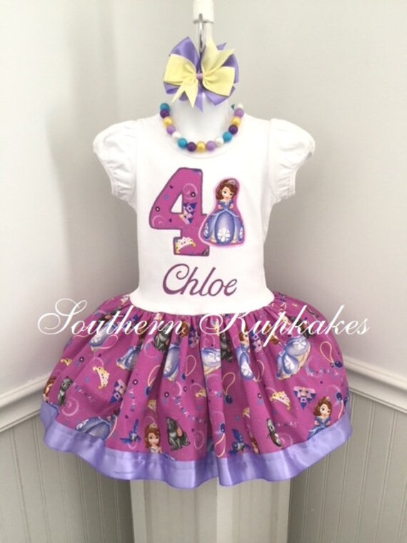 sofia the first birthday party dress