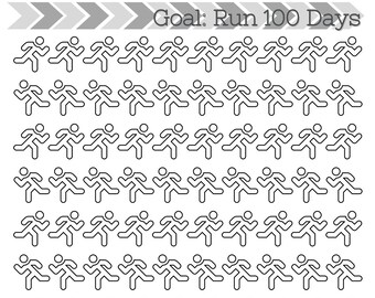 Goal Tracker: Run 100 Days