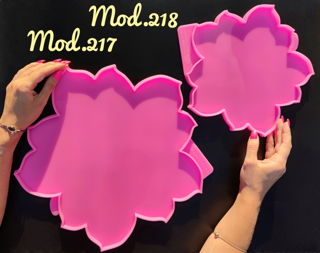 Big Flower Silicone Mold for Resinart Mould for Epoxy Resin Coaster