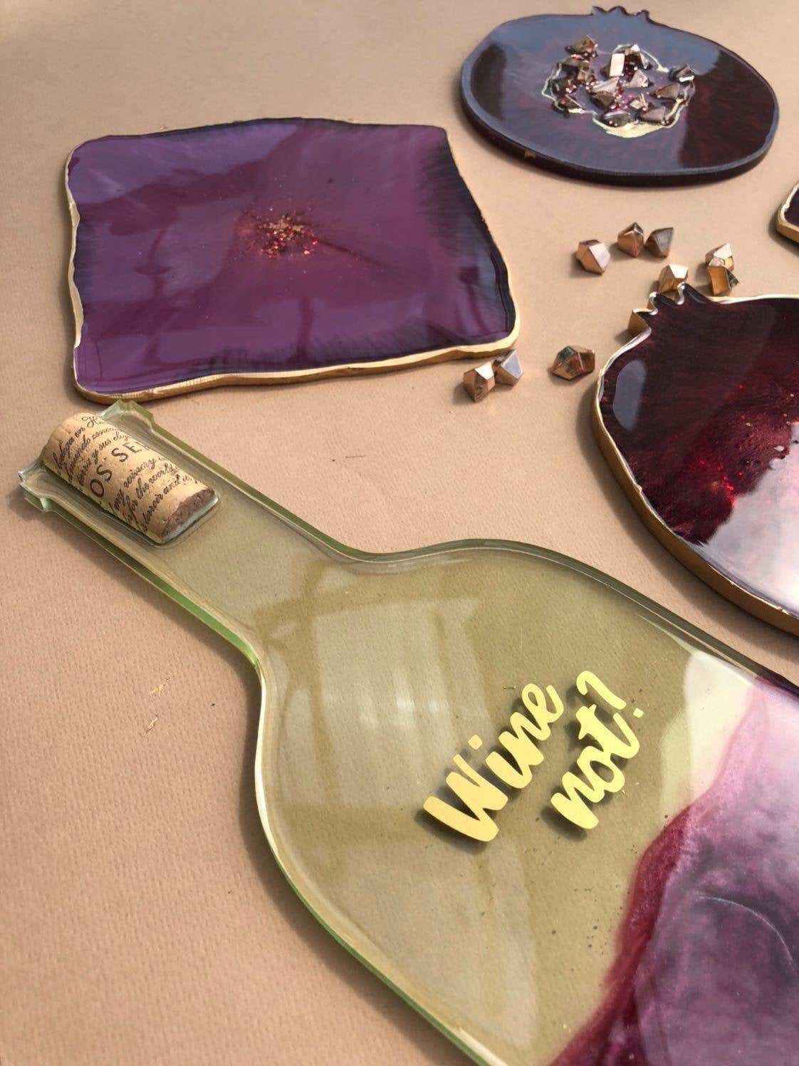 Wine Bottle Silicone Mold for Resinart Mould for Epoxy Etsy