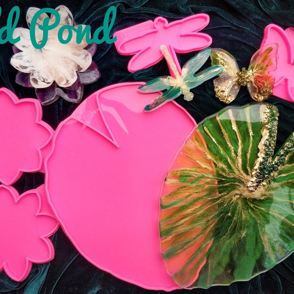 Water Lily Molds Etsy