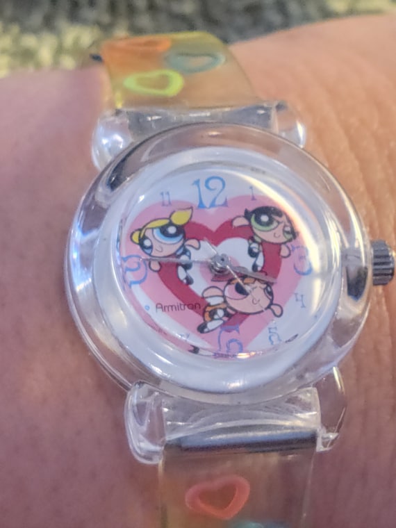 Vintage Power Puff Girls Wrist Watch - image 1