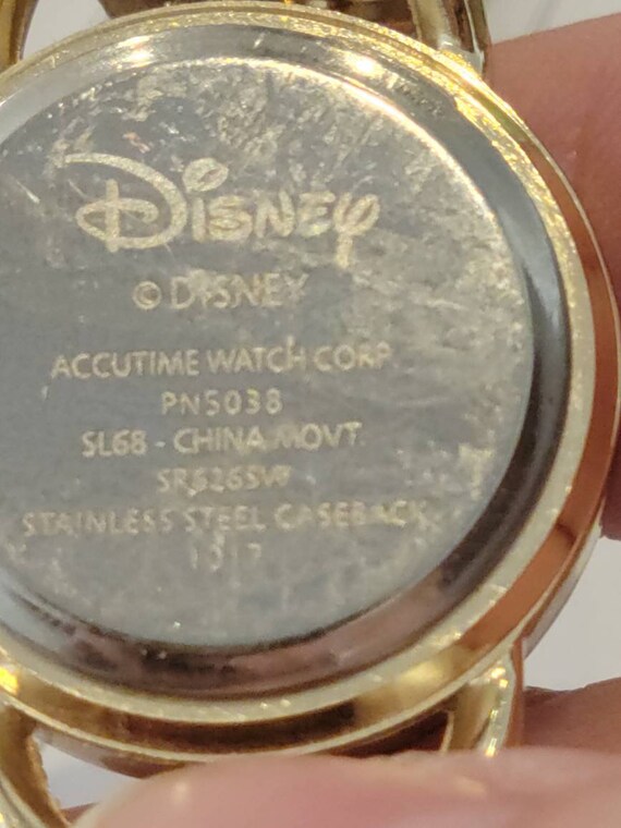 Rare Vintage Disney Beauty and The Beast Wrap Wri… - image 6