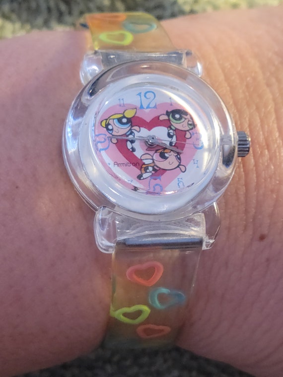 Vintage Power Puff Girls Wrist Watch - image 2