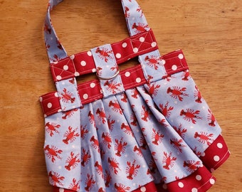 Lobsters Harness Dog Dress (FREE DOMESTIC SHIPPING)