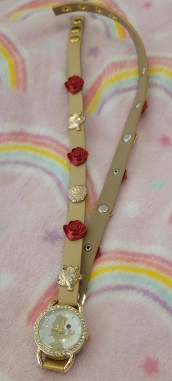 Rare Vintage Disney Beauty and The Beast Wrap Wri… - image 4
