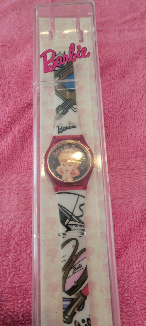 Vintage  1990's Barbie Wrist Watch  In Original P… - image 6