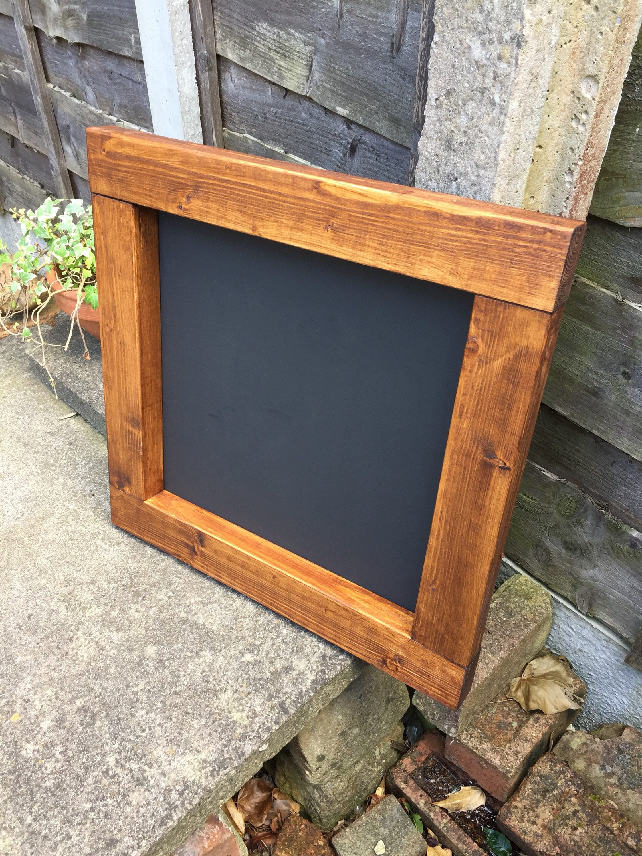 Hanging chalkboard rustic chalkboard vintage menu hanging menu Etsy