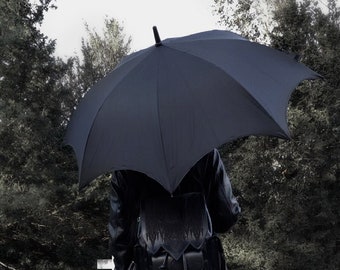 Wednesday Funeral Procession Umbrella [BLACK]