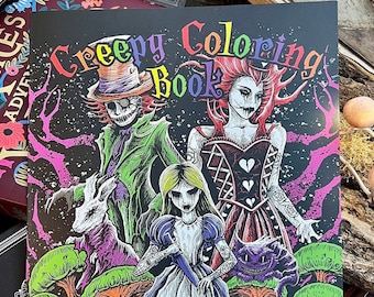 Creepy Coloring Book