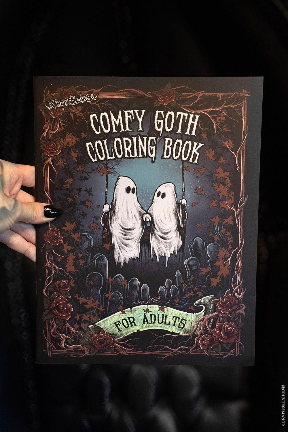 Comfy Goth Coloring Book for Adults - Etsy